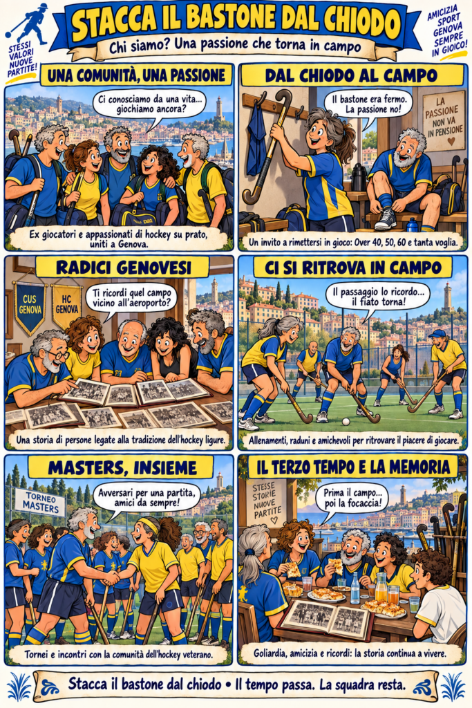 Lo spirito del Gruppo "Stacca il bastone dal chiodo"
